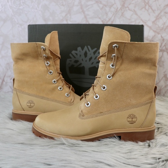 Timberland Shoes - Timberland Jayne Suede Fold Down Leather Boots
